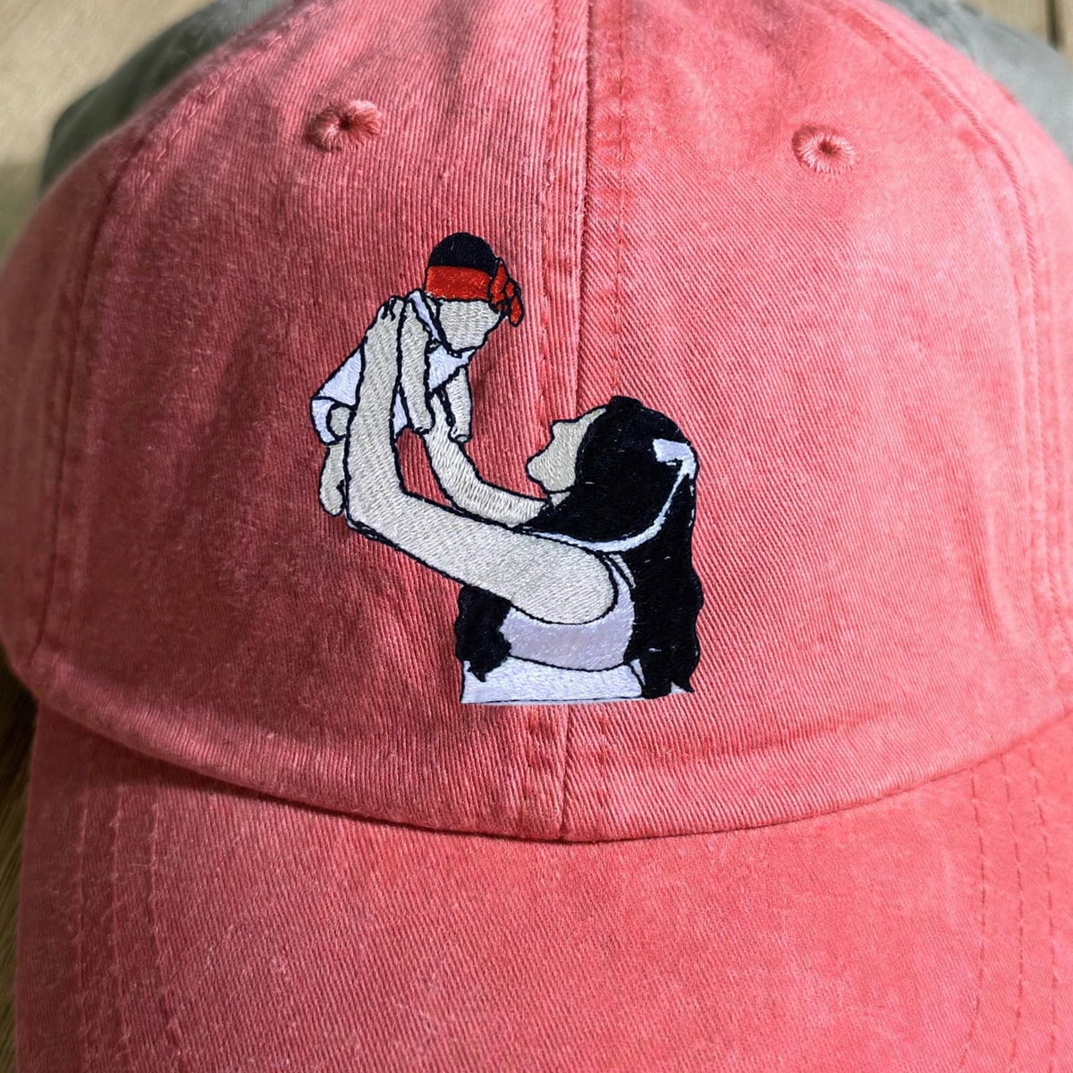 Personalized Mom Hat with Custom Embroidered Photo - Unique Mom Gift Idea