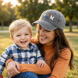 Embroidered Custom Photo Mom Year Hat, Embroidery Text, Photo Embroidery, Memory Gift, Gift for Mom, Custom New Mom Gift, Mothers Day Gift