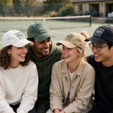 Personalized Tennis Embroidered Hat, Custom Group Cotton Baseball Cap, Tennis Team Gift