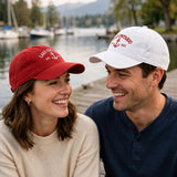 Lake Ontario Anchor Embroidered Hat, Vintage Canadian Great Lakes Baseball Cap, Nautical Gift