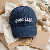 Custom Gothic Name Embroidered Hat, Personalized Old English Font Cap, Custom Text Apparel Top, Gothic Lettering Accessory, Personalized Hat